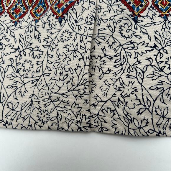 Lucky Brandt Skirt Knee Length Straight Pencil Zip Boho Paisley NWT Size Large - Picture 9 of 10